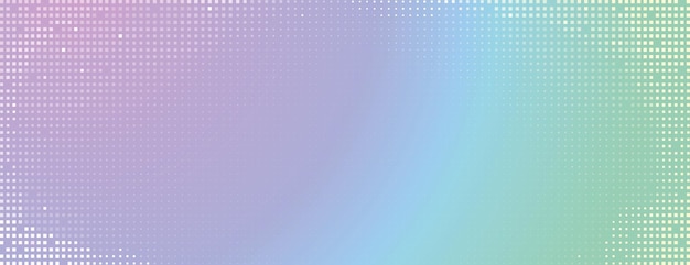 a pastel halftone gradient background with pixelated texture vector background