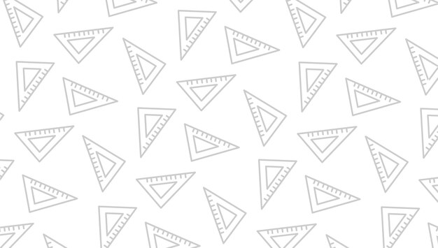 a pattern of triangles with a triangle on a white background