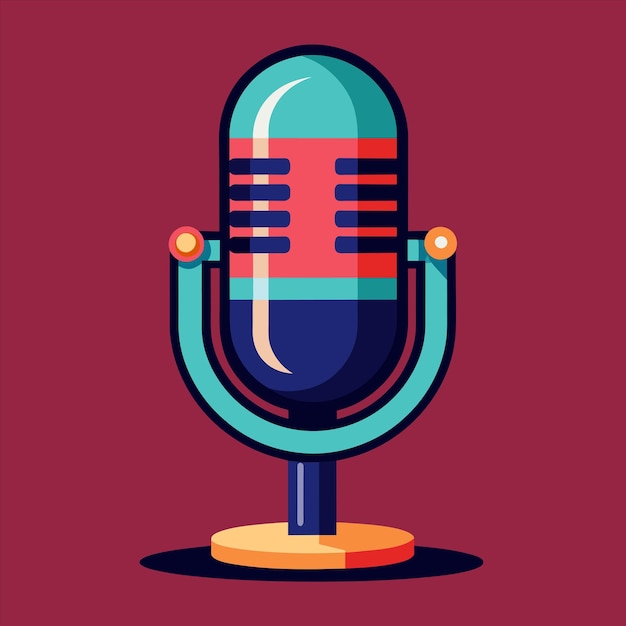 a picture of a microphone that says quot the name quot on it