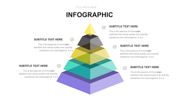 a poster that has a pyramid that says quot educational info quot on it