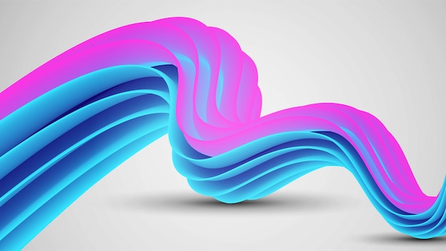 A realistic fluid object on a white background Perfect for any use