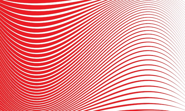 a red background with a pattern of lines in the middle