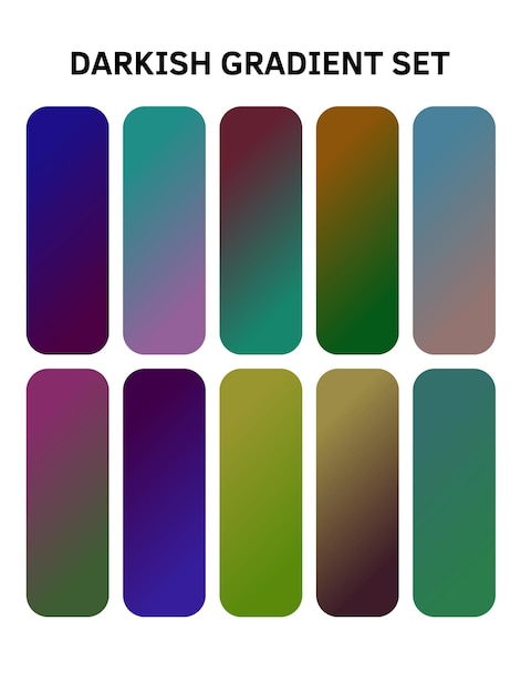 a series of multicolored buttons with different colors