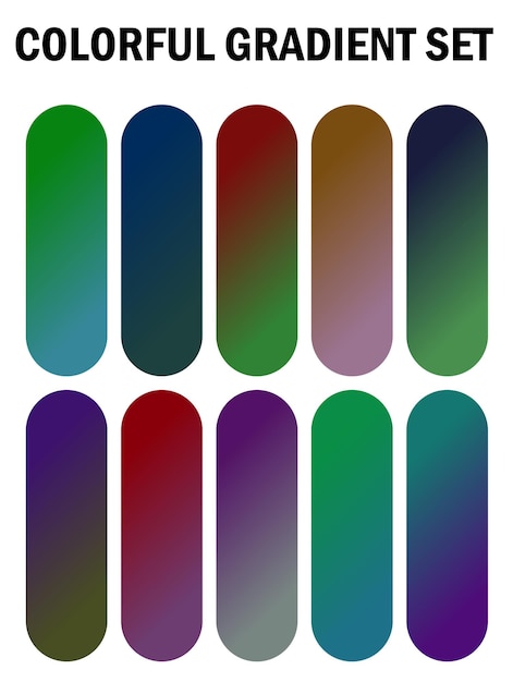 a series of multicolored windows with different colors
