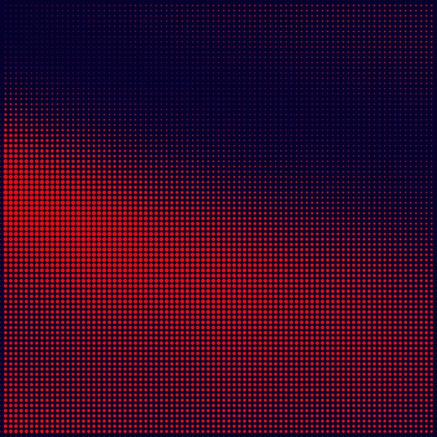 a square of red and blue squares with a red and blue background