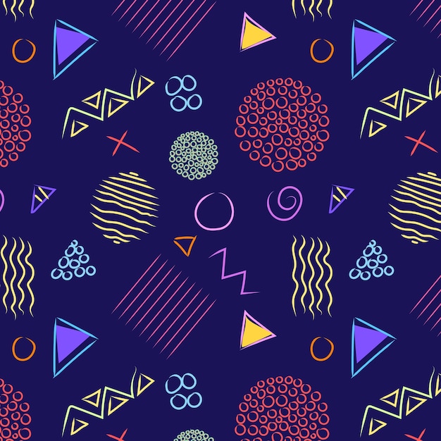 a vector of geometrical shapes vector download 
