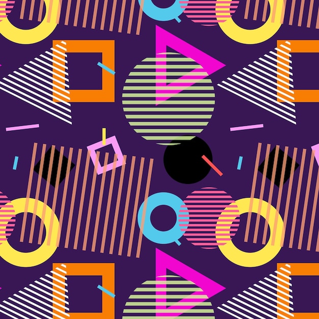 a vector of geometrical shapes vector download 
