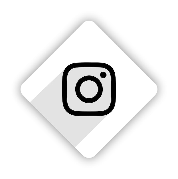 a white square with a photo icon on it