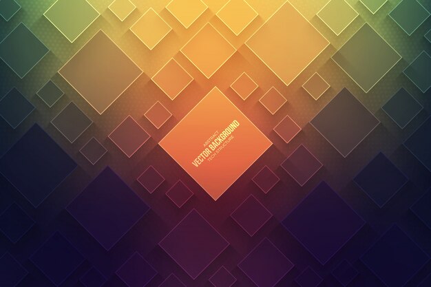 Abstract 3D Technology Vector Background