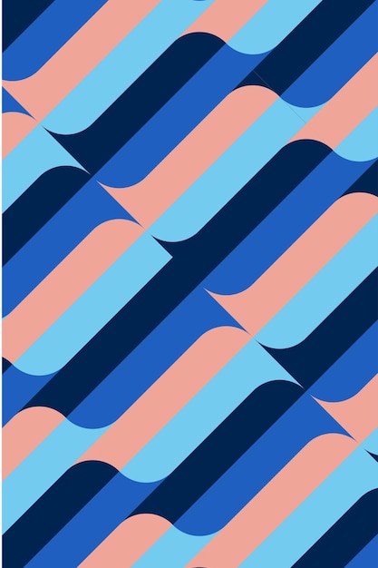 abstract background design with a striped pattern given a wave effect in a slanted position