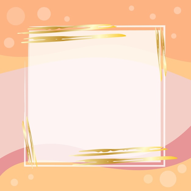 abstract background in trending colors template for creating a design frame banner advertising