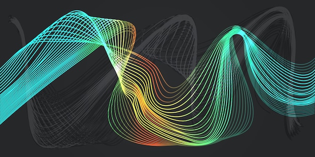 abstract background liquid bubble shapes on fluid gradient with shadows and light effectsabstract