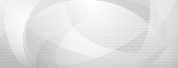 abstract background made of dots and curves in white and gray colors