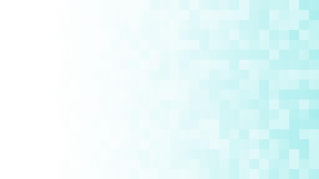 abstract background of small squares in light blue colors with horizontal gradient