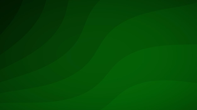 abstract background of wavy lines in shades of green