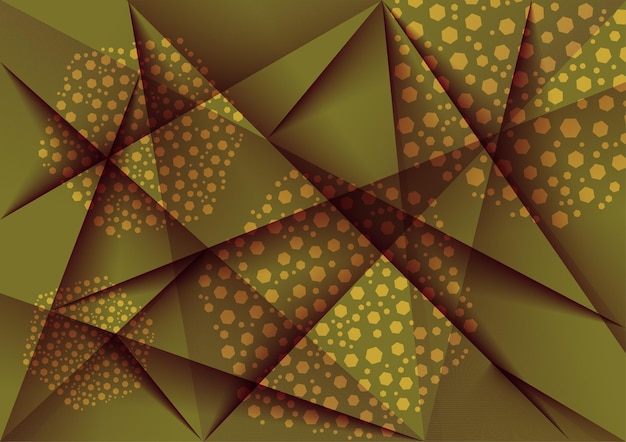 Abstract Background, Triangle blend color, hexagon vector illustration. for your graphic design.