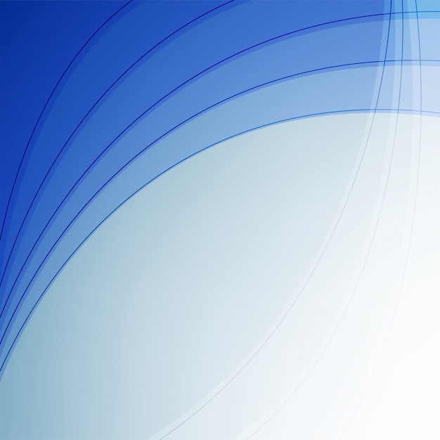 abstract background with blue wavy lines.