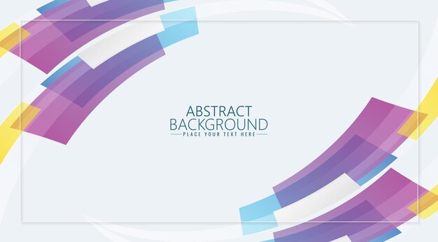 abstract background with colorful geometric shapes