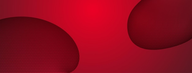 Abstract background with curved shapes