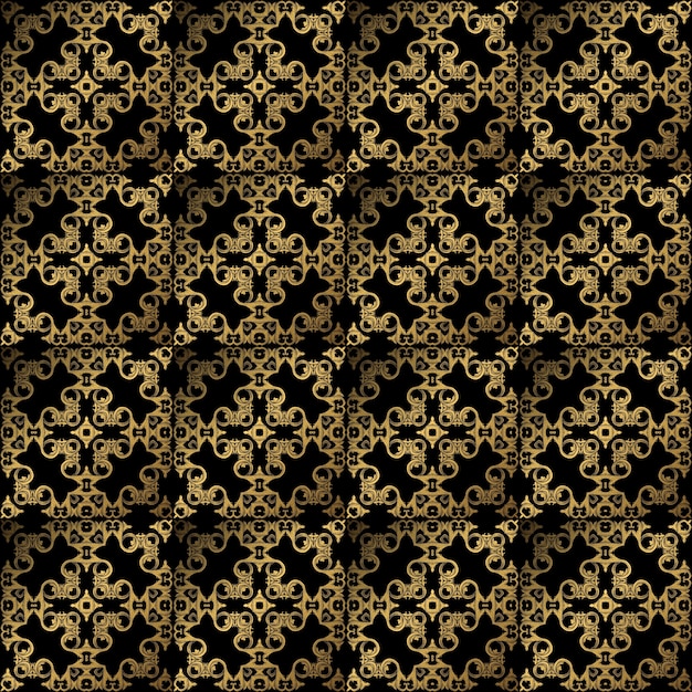 abstract background with gold ornament 