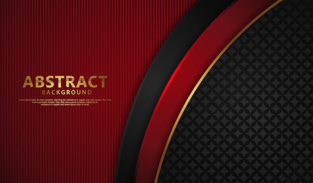 Abstract background with lines effect realistic on textured dark background vector illustration