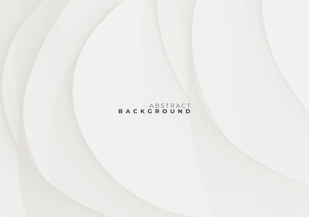 abstract background with white curved lines and soft gradient colors