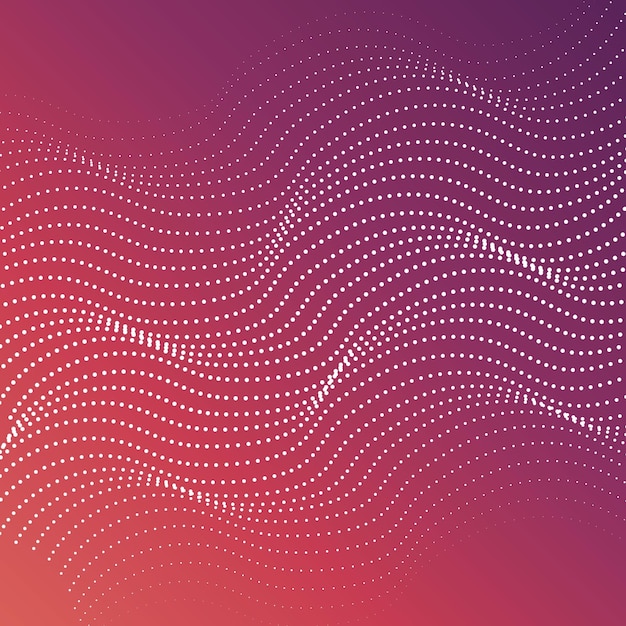 abstract backgrounds with halftone pattern in purple maroon red orange colors