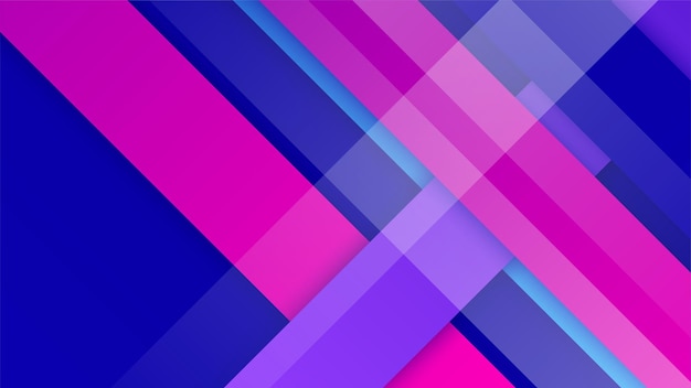 Abstract blue and pink gradient background with geometric dynamic shapes and sport speed motion element Design for technology background hitech sport