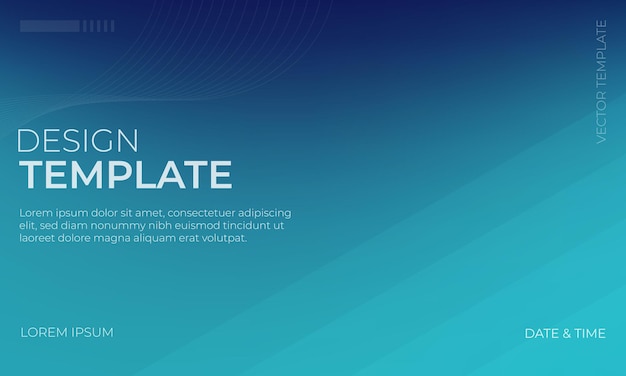 Abstract Blue and Turquoise Gradient Background Artwork