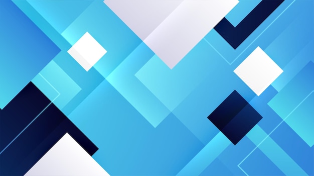 abstract blue background with squares and modern technology geometric pattern vector abstract graphic design banner pattern presentation background web template