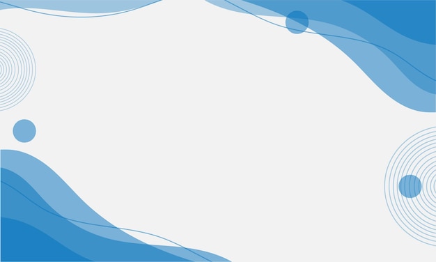 Abstract blue business background Vector Illustration