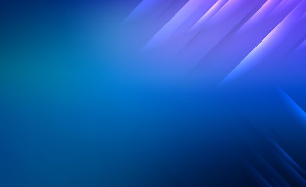 Abstract Blue Vector Gradient Background with Smooth Design