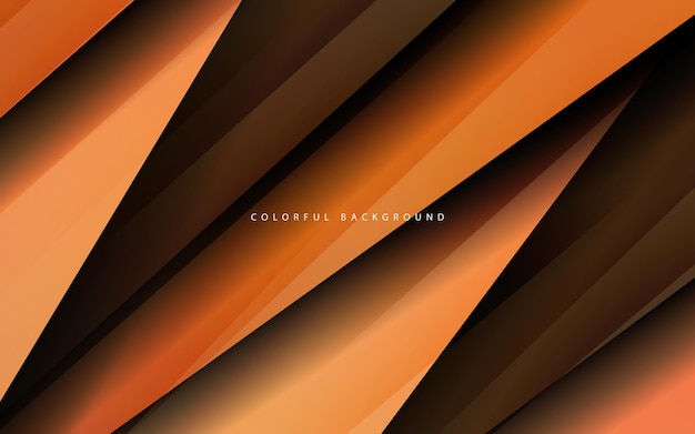abstract brown overlap layer background vector