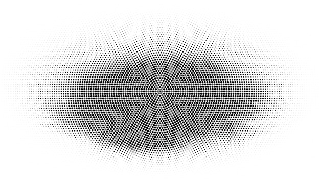 Abstract Circle Halftone