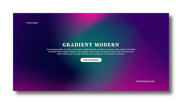 Abstract color gradient modern blurred background and film grain texture template with an elegant