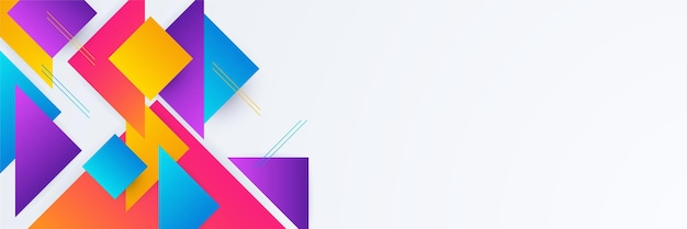 abstract colorful banner background color gradient abstract background with dynamic wave line effect vector abstract graphic design banner pattern background web template