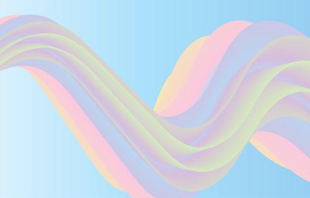 Abstract colorful motion fluid wave background