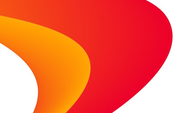 abstract colorful template vector background orange and red color woth wave blend