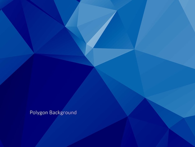 abstract colorful triangular geometric crystal background vector
