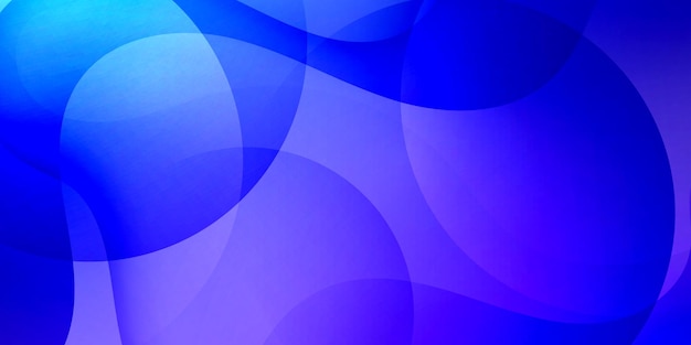 abstract composition of overlapping circles and gradient colors