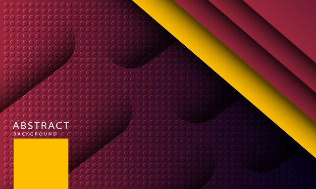 Abstract dark purple background vector overlap layer on dark space for background design.