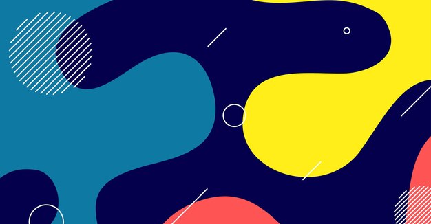 Abstract dynamic texture liquid wave colorful background design