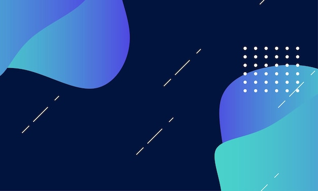 Abstract fluid background with colorful gradient