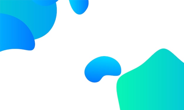 abstract fluid background with colorful gradient