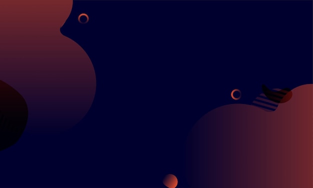 abstract fluid background with colorful gradient