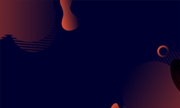 abstract fluid background with colorful gradient