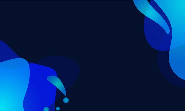 abstract fluid background with colorful gradient