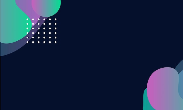 abstract fluid background with colorful gradient