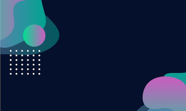 abstract fluid background with colorful gradient