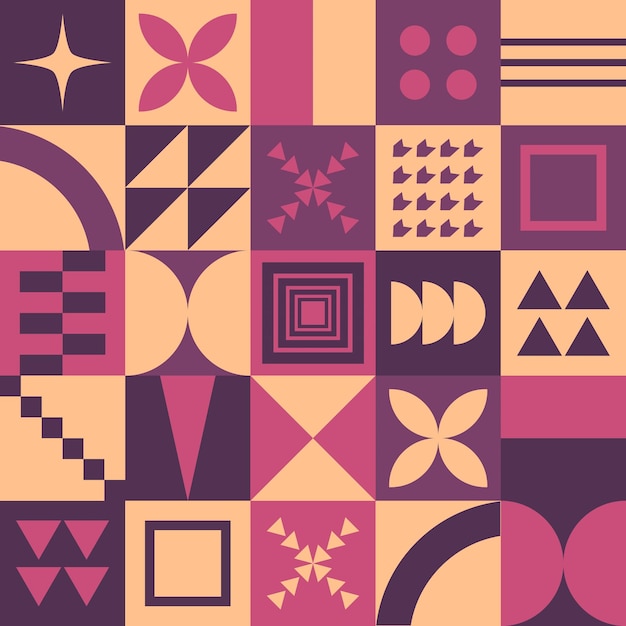 Abstract Geometric Background. Neo Geo Pattern. Abstract Pattern